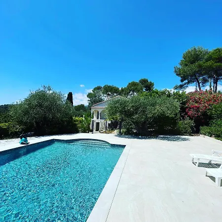 Villa La Carpenée Roquefort-les-Pins Exterior foto